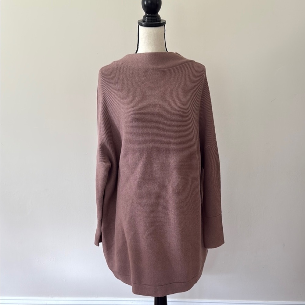 Elegant Women's Brown Sweater